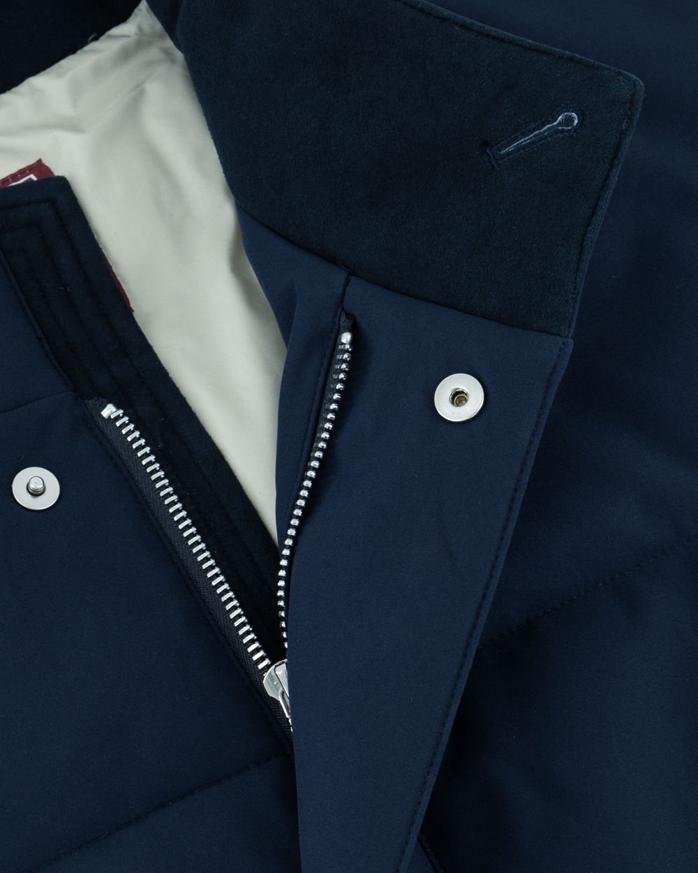 Savoia down vest indigo night