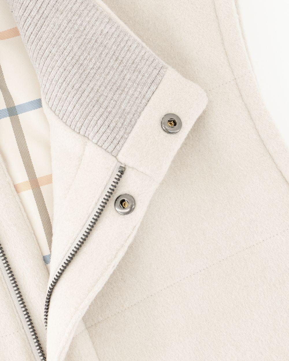 Sereno wool vest matte beige