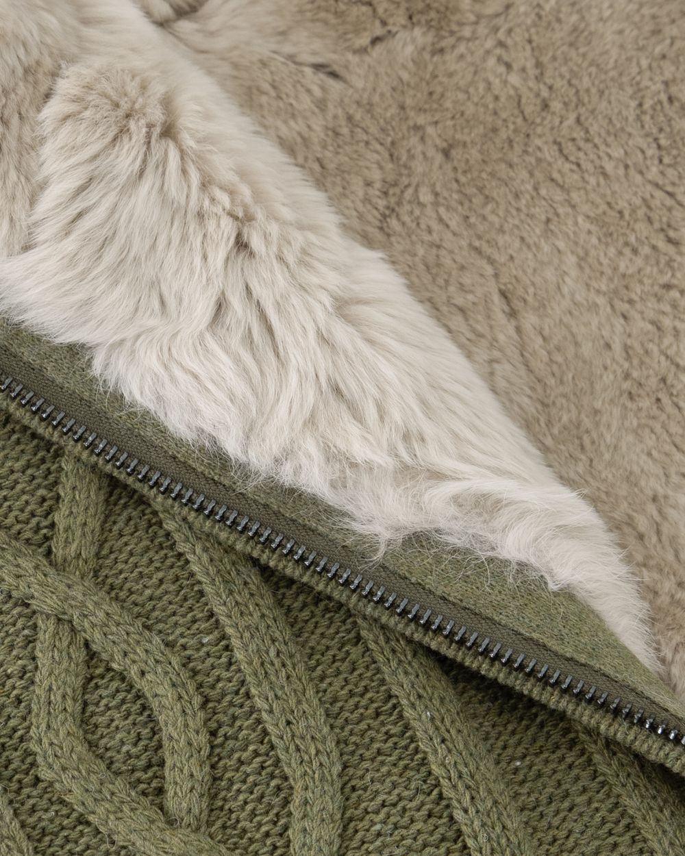 Suhail knit vest olive grove