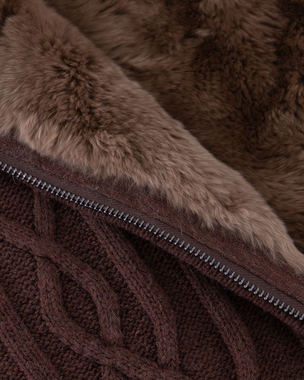 Suhail knit vest tobacco