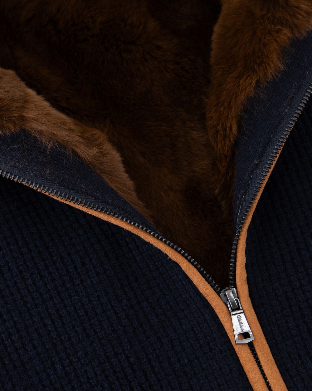 Summit wool hoodie indigo night