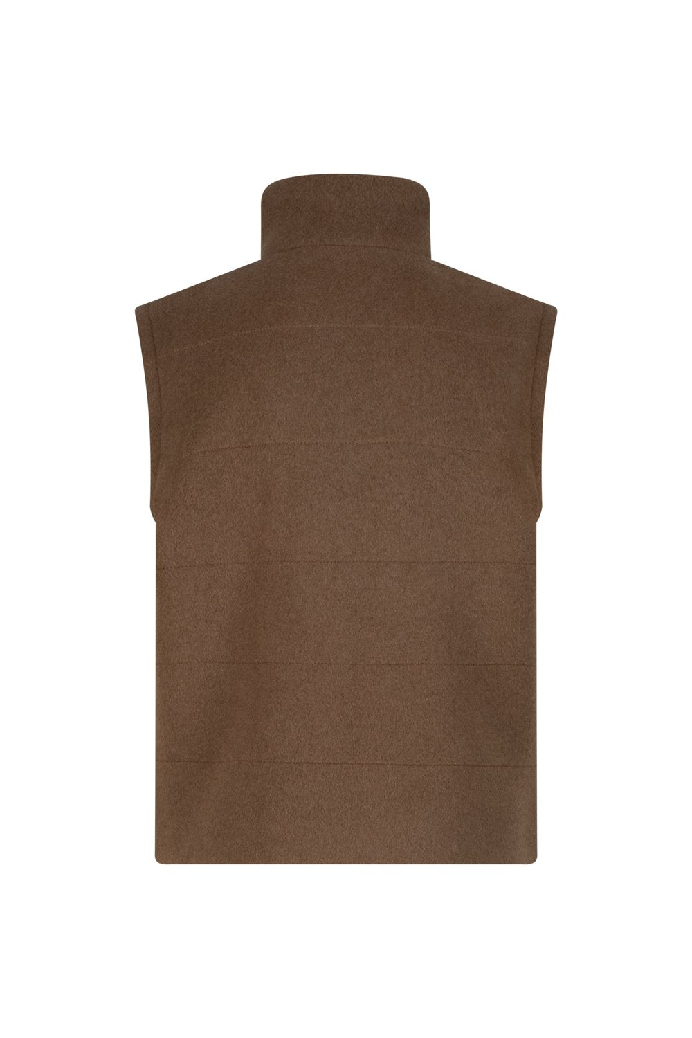 Kid's sereno wool vest caffè taupe