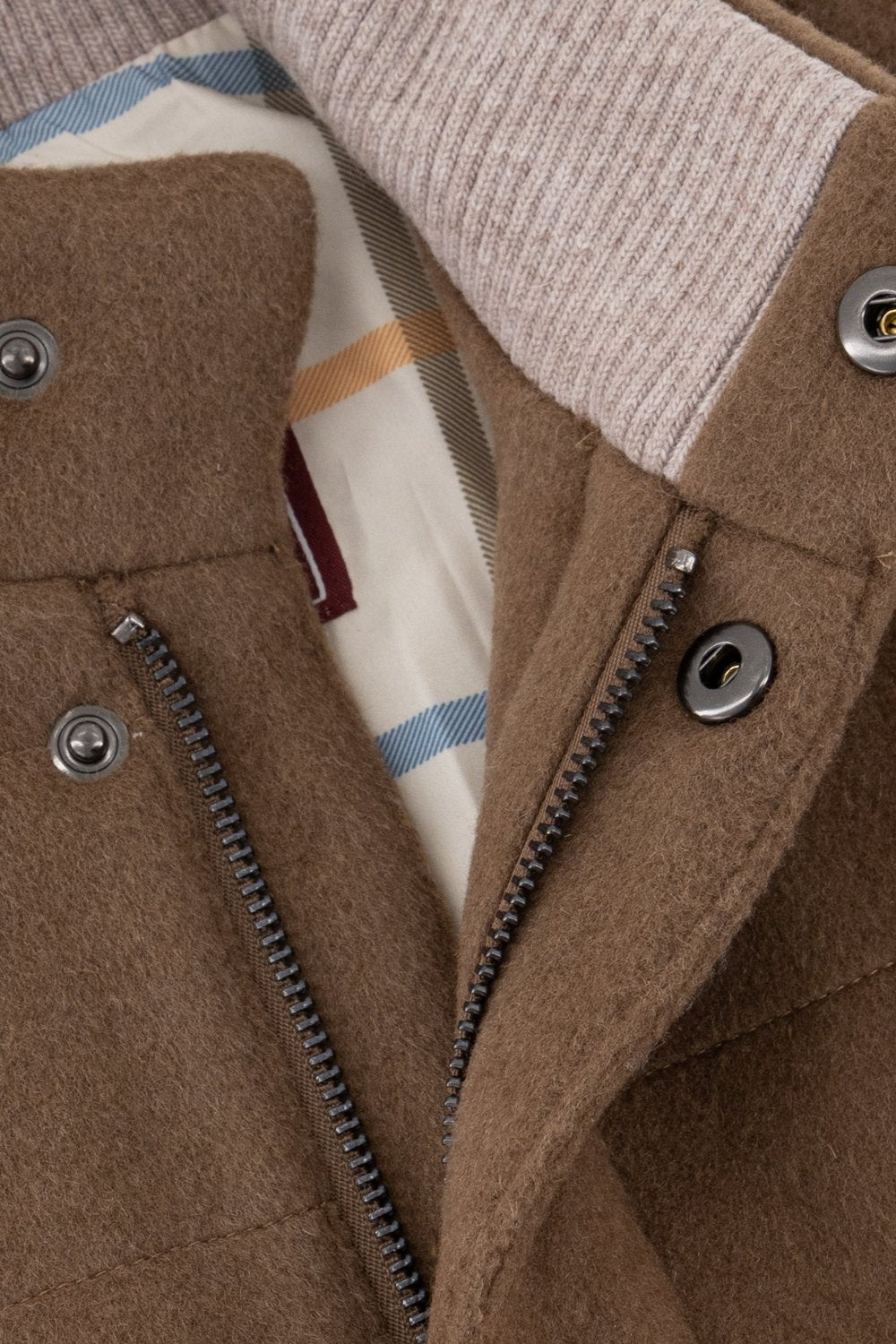 Kid's sereno wool vest caffè taupe