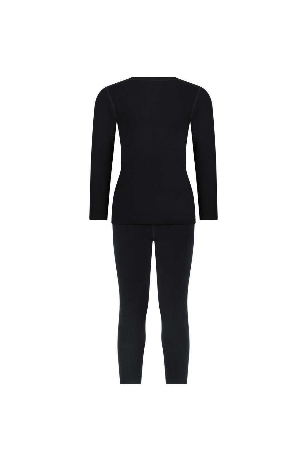 Kid's base layers set carbon black