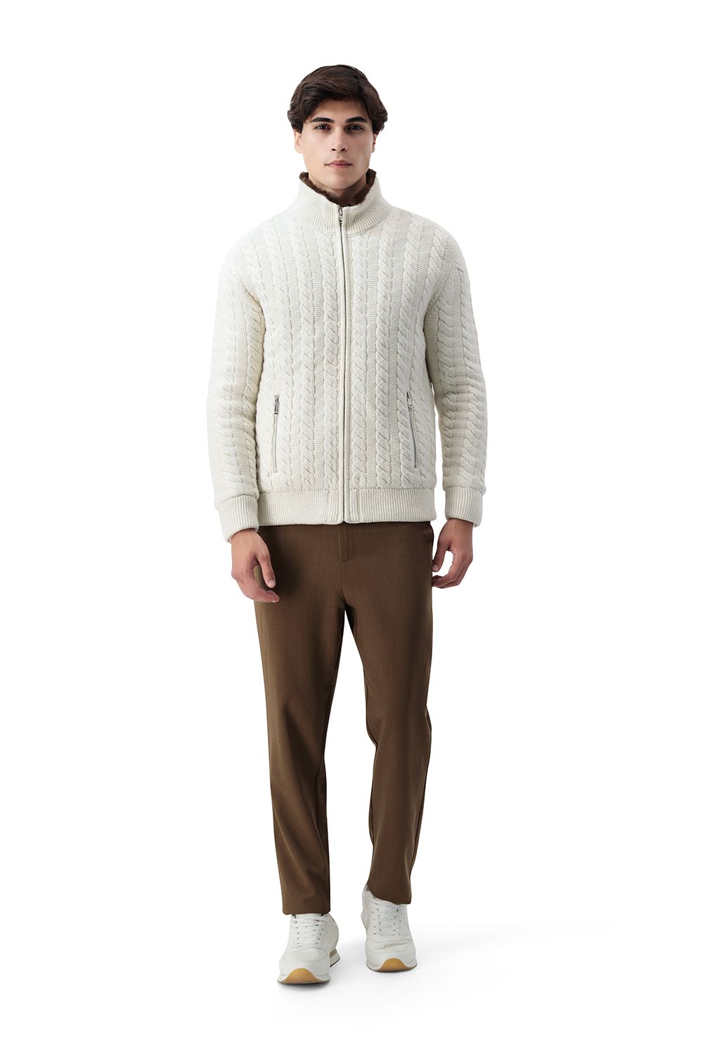 Highland cable kint classic ivory