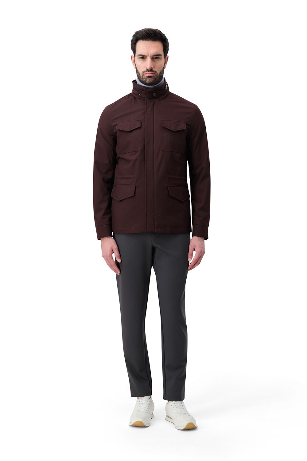 Highland trail jacket antique ruby