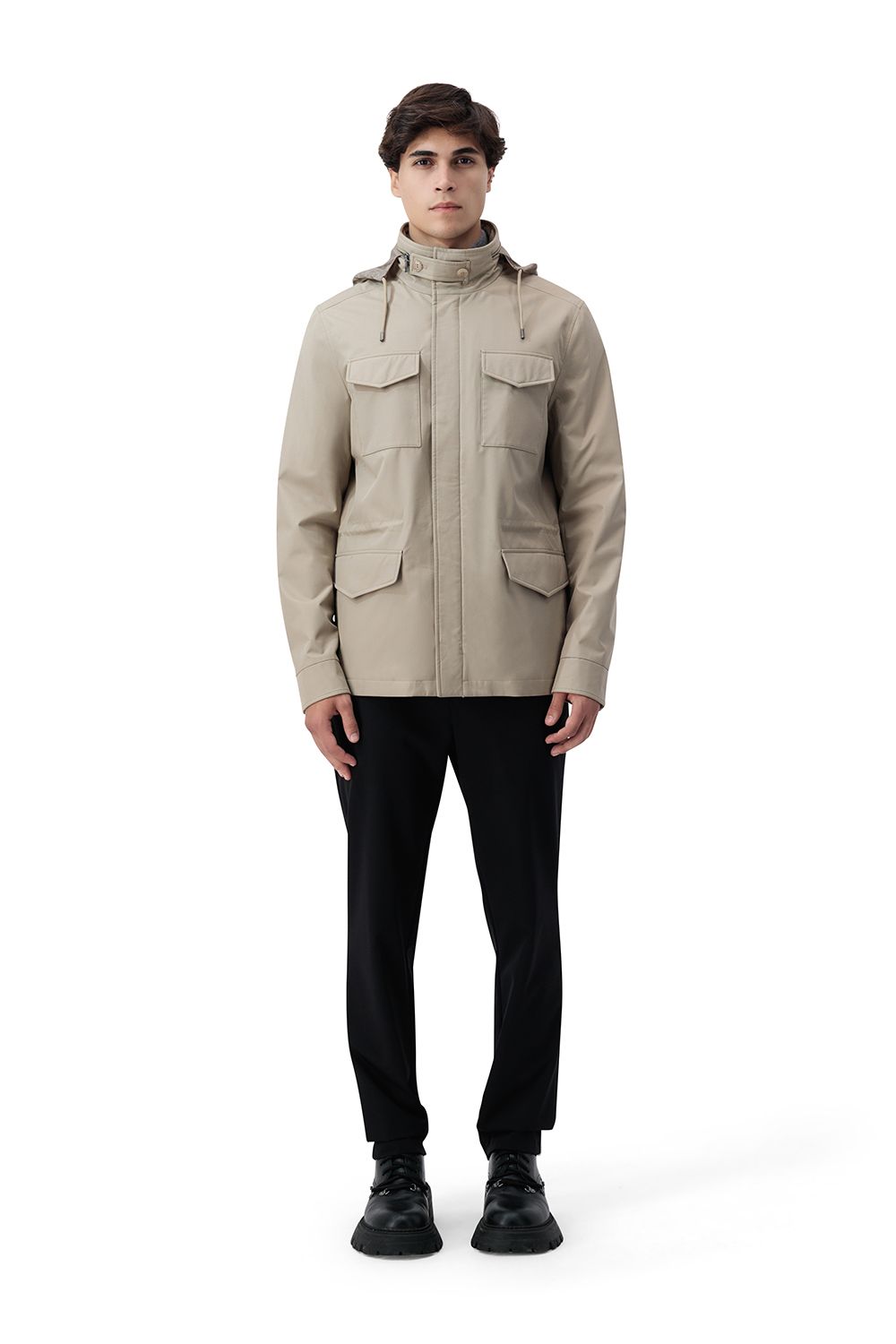 Highland trail jacket camel beige