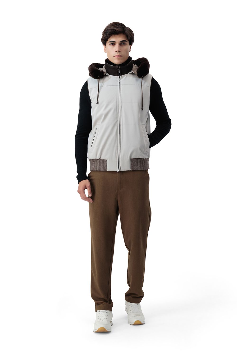 Siena heritage vest matte stone
