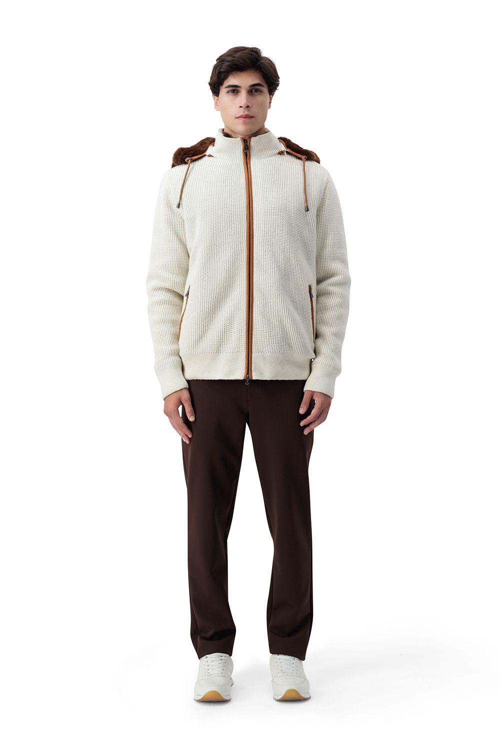 Summit wool hoodie classic ivory