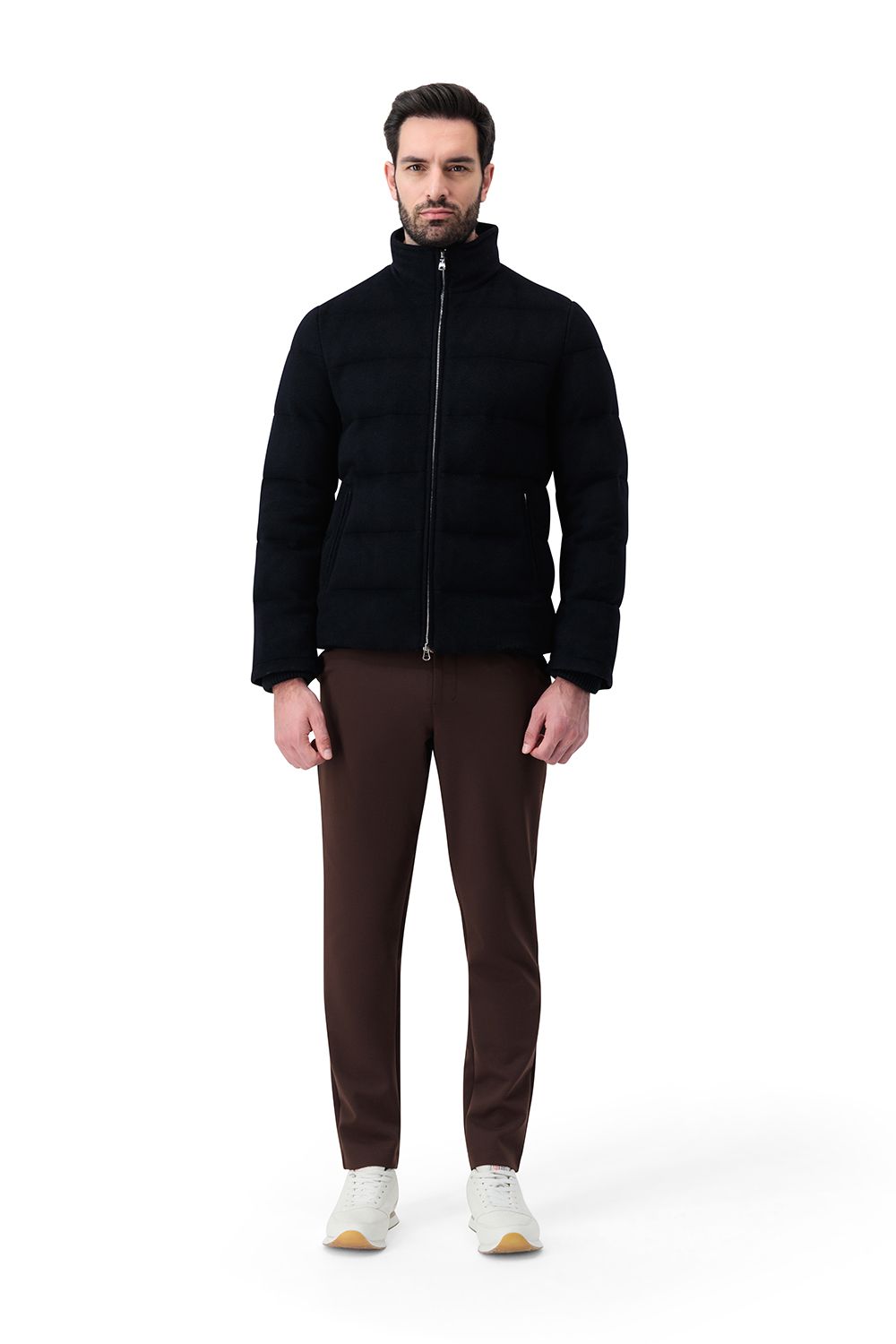 Torino puffer bomber indigo night