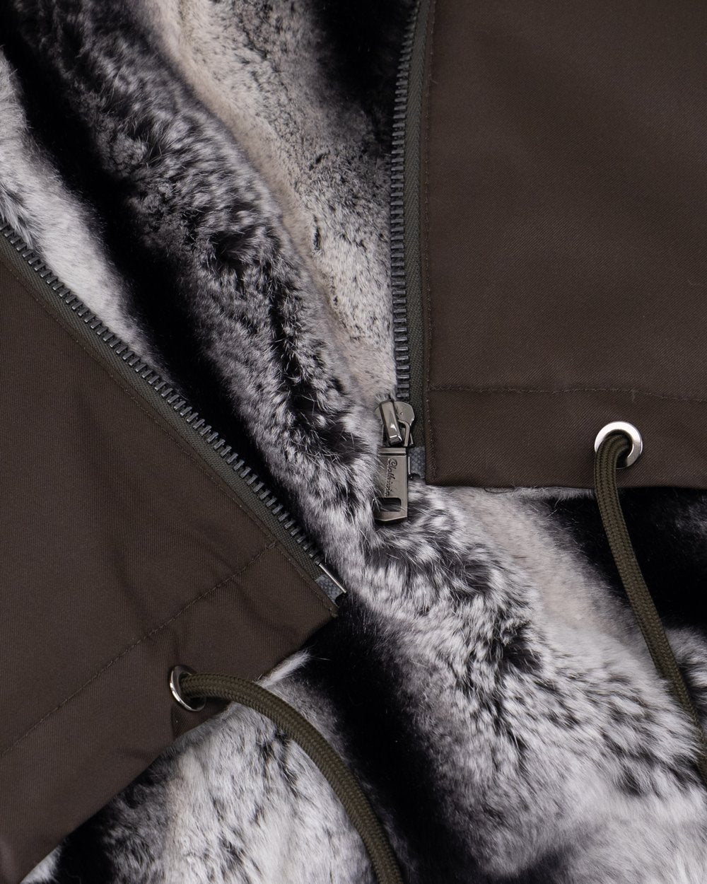 Regent fur bomber fog olive