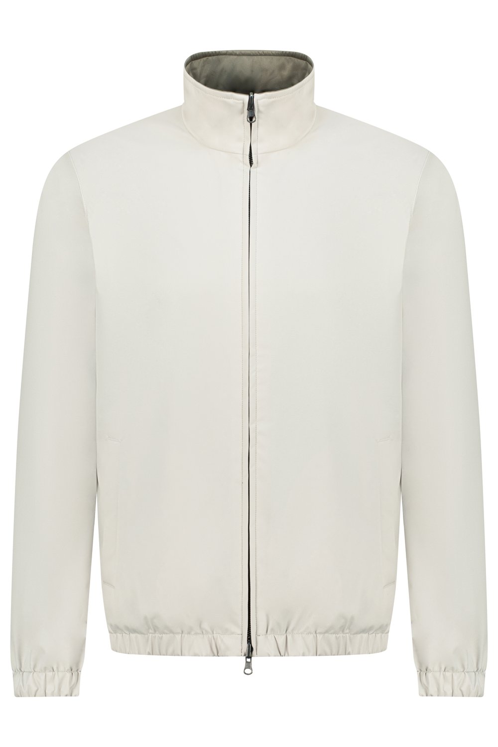 Regent reversible bomber velvet sage