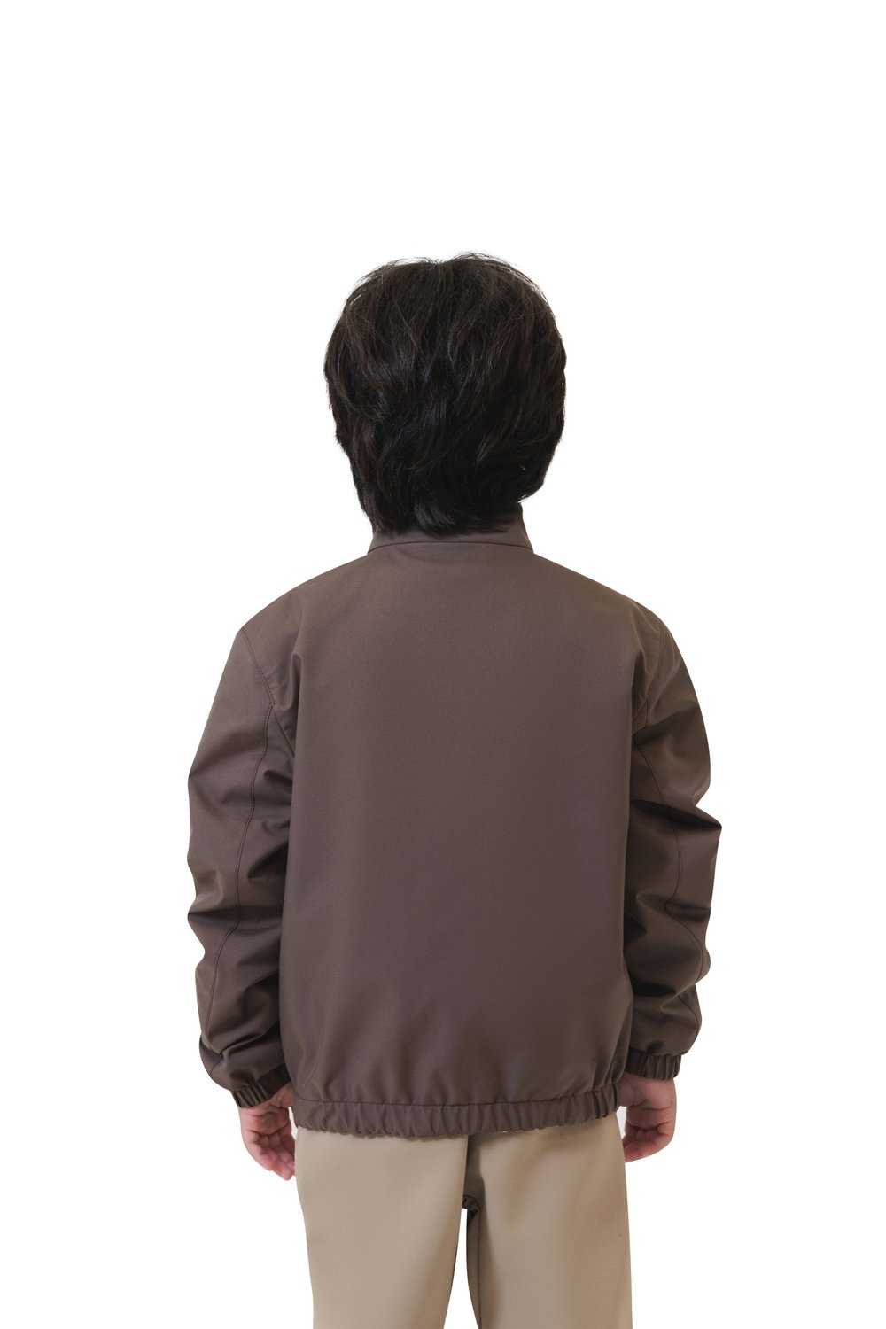 Kid's regent reversible bomber caffè taupe