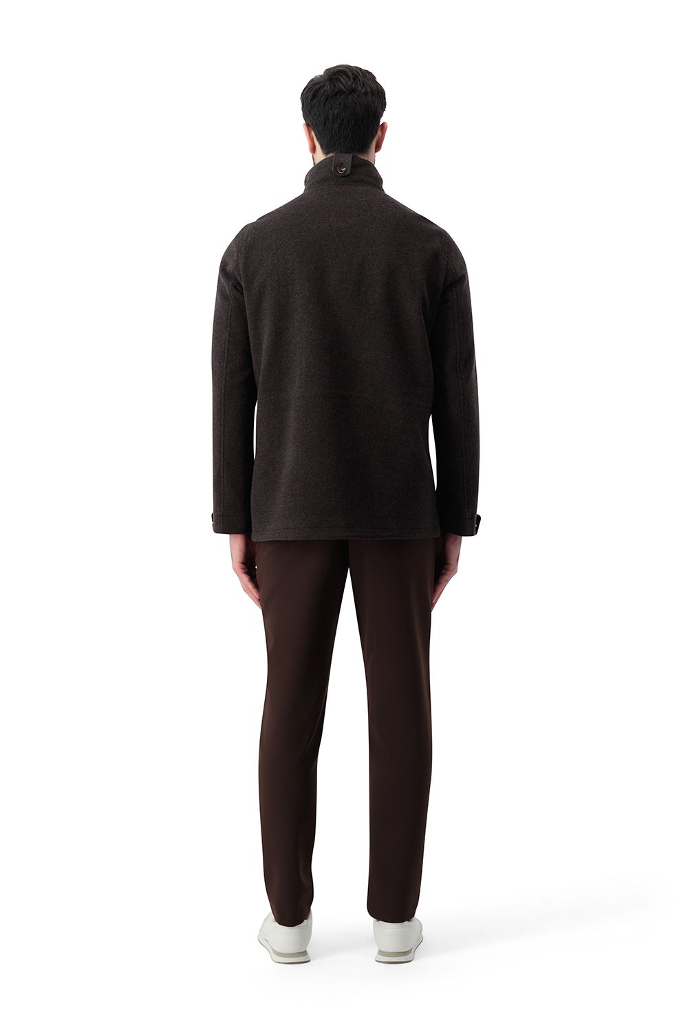 Castellano overcoat caffè taupe