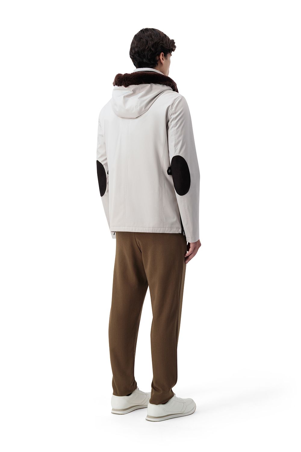 Highland estate coat mist grey