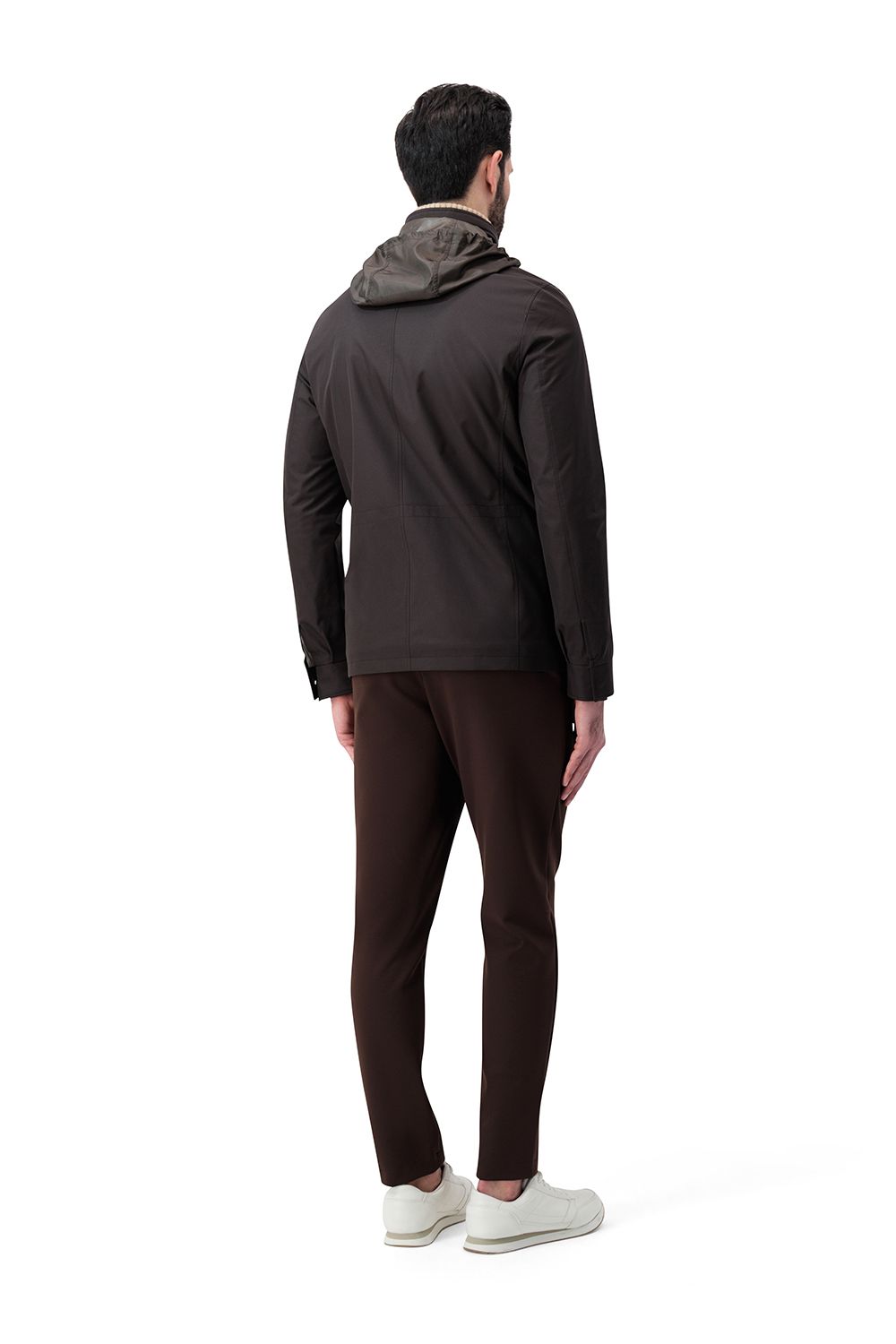 Highland trail jacket terra bruna