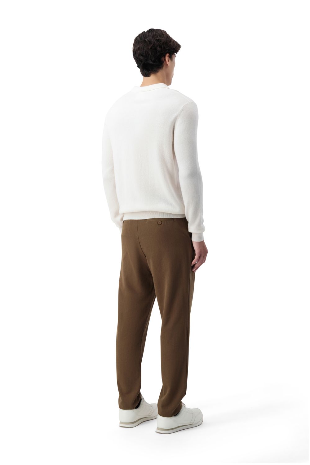 Cashmere polo sweater lily