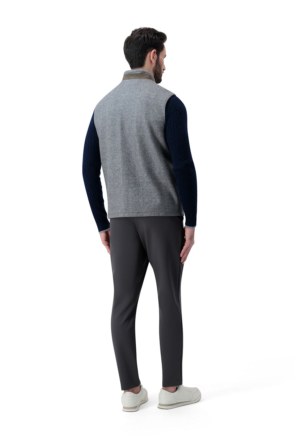Sahari light vest mist grey