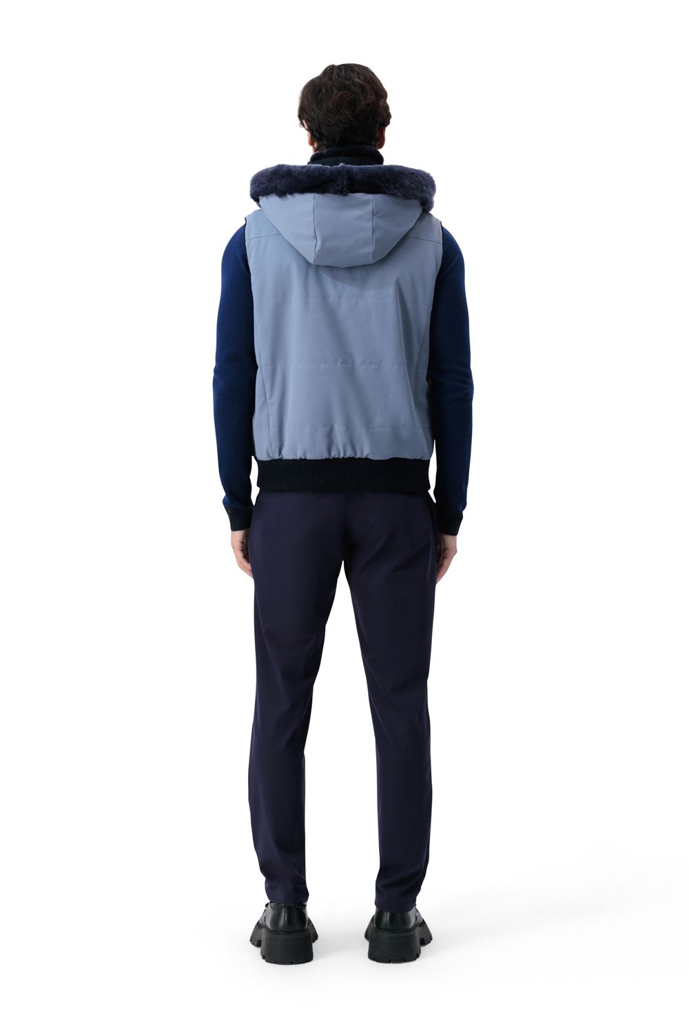 Siena heritage vest glacier blue