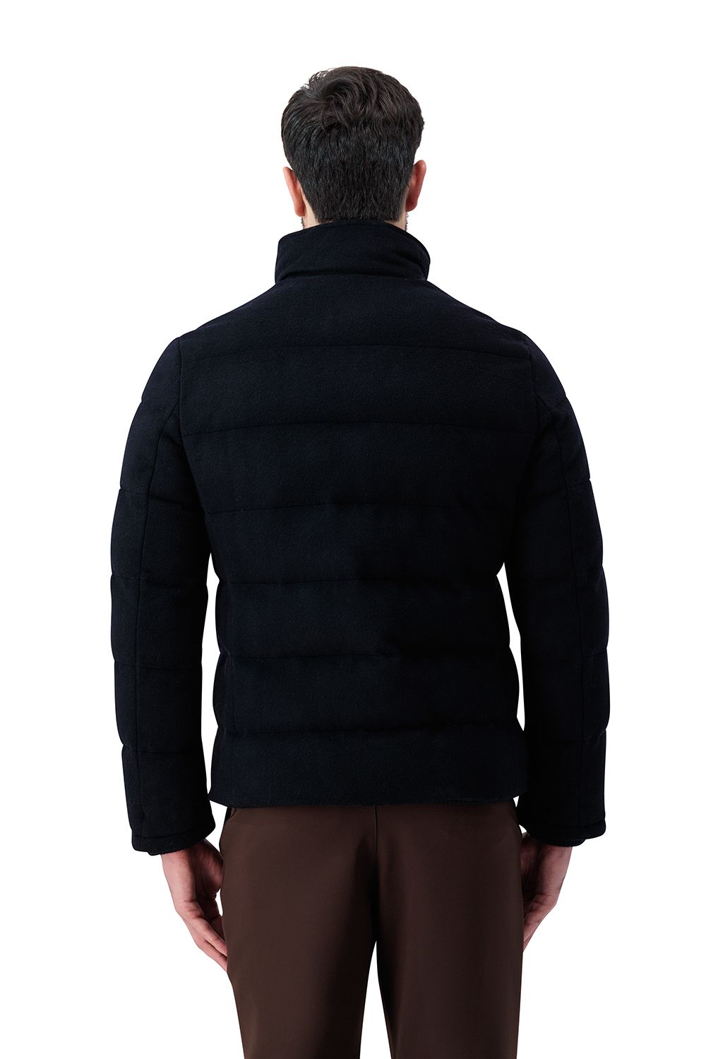 Torino puffer bomber indigo night