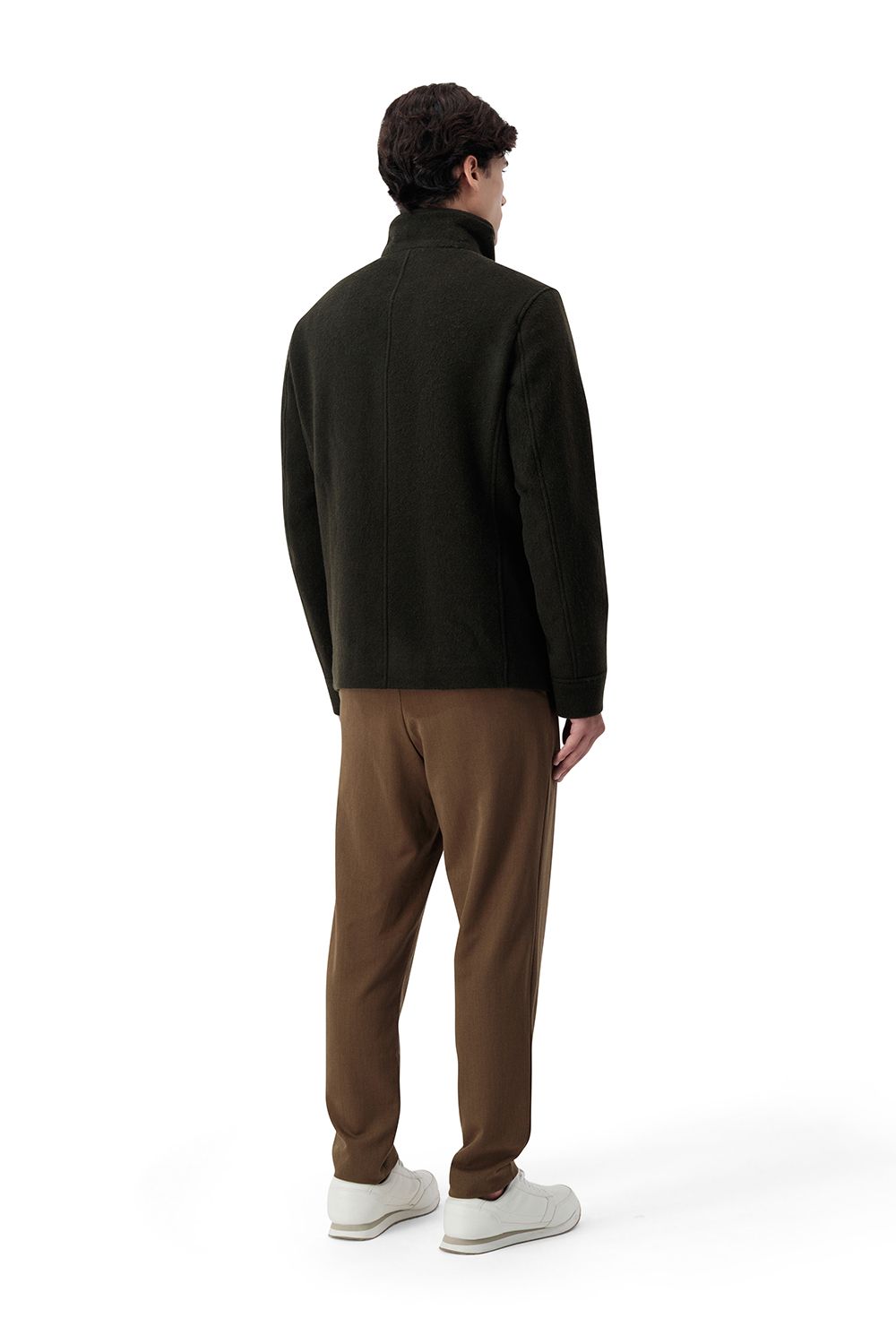 Torino wool traveler fog olive