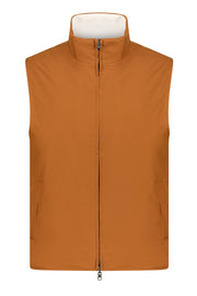 Regent reversible vest terracotta