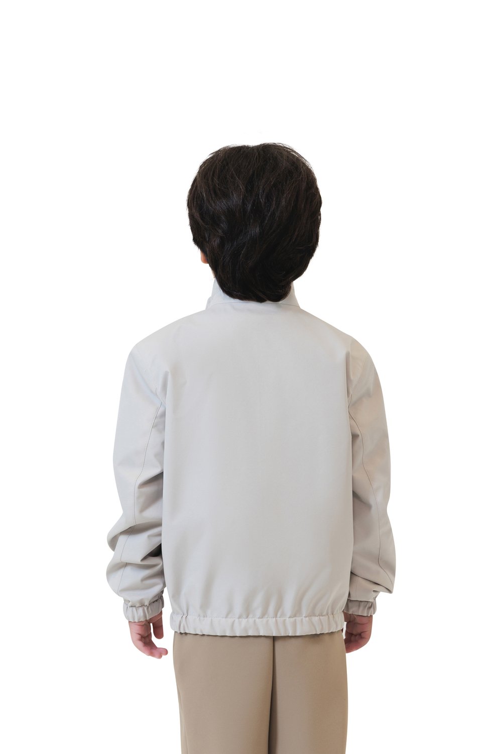 Kid's regent reversible bomber caffè taupe