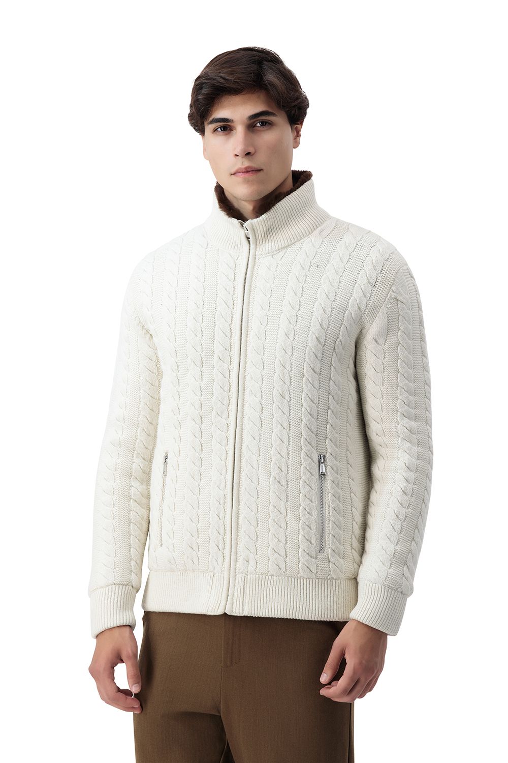 Highland cable kint classic ivory