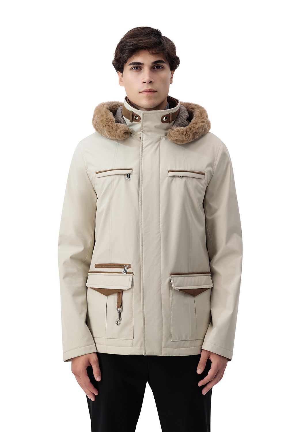 Highland estate coat matte beige