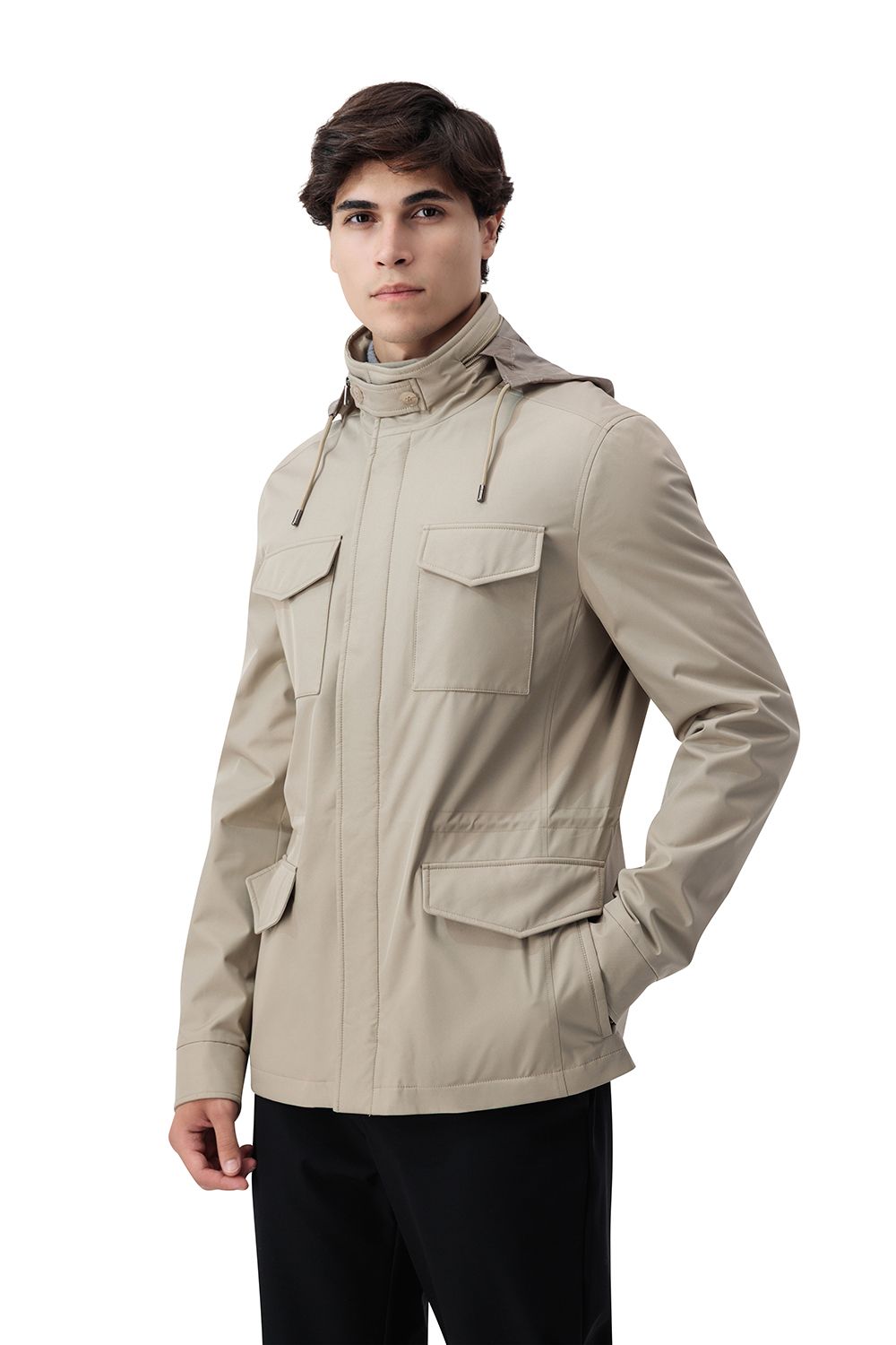Highland trail jacket camel beige