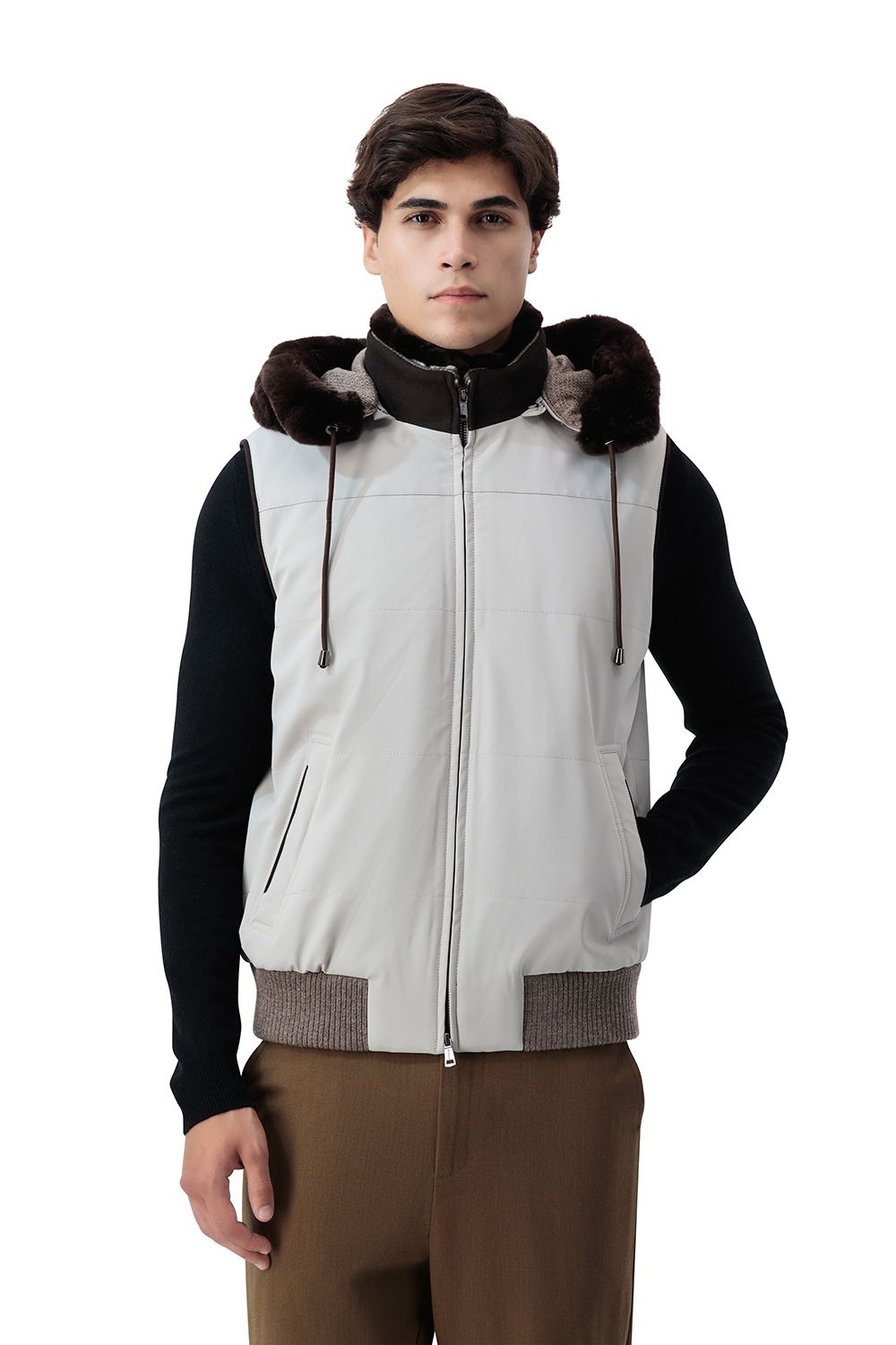 Siena heritage vest matte stone