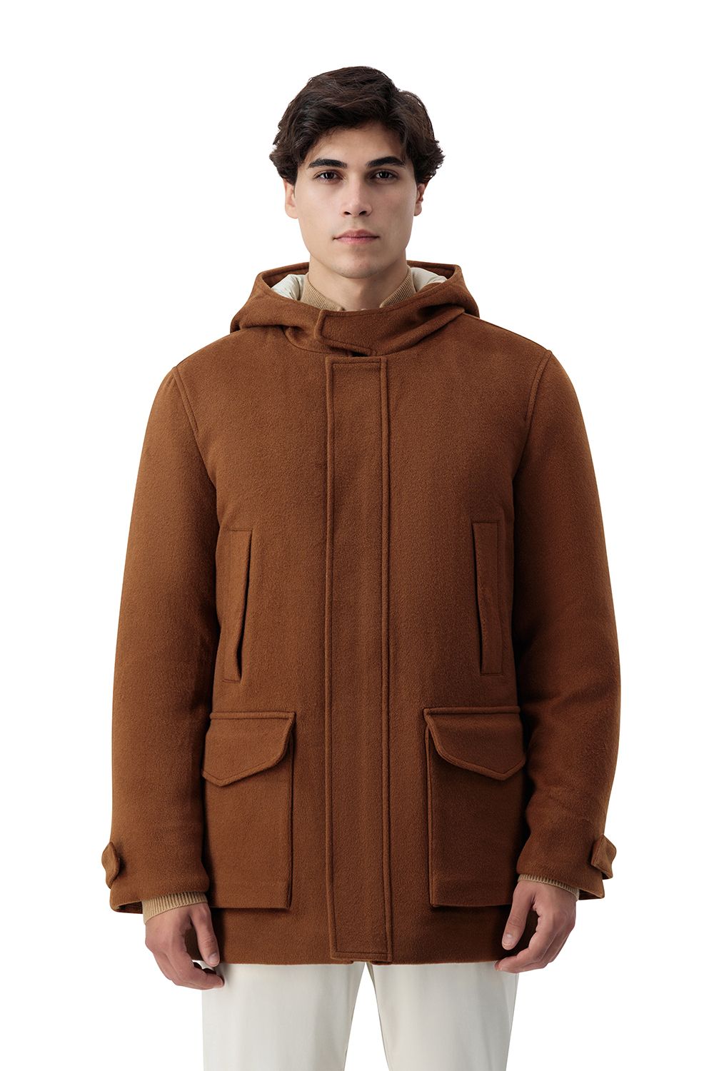 Sierra storm parka terra bruna