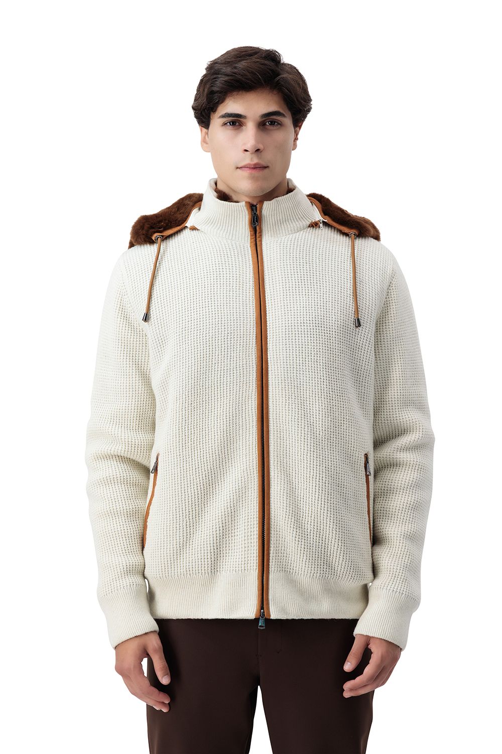 هودي ساميت صوف - أبيض كريمي