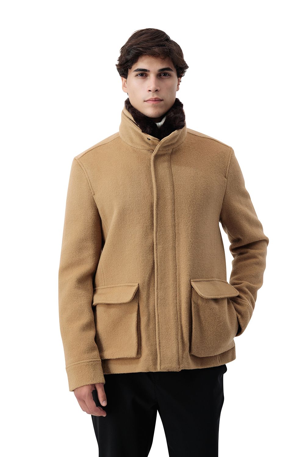 Torino wool traveler camel beige
