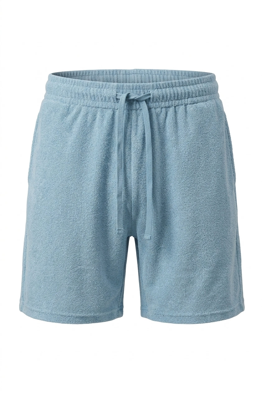 Towel short baby blue