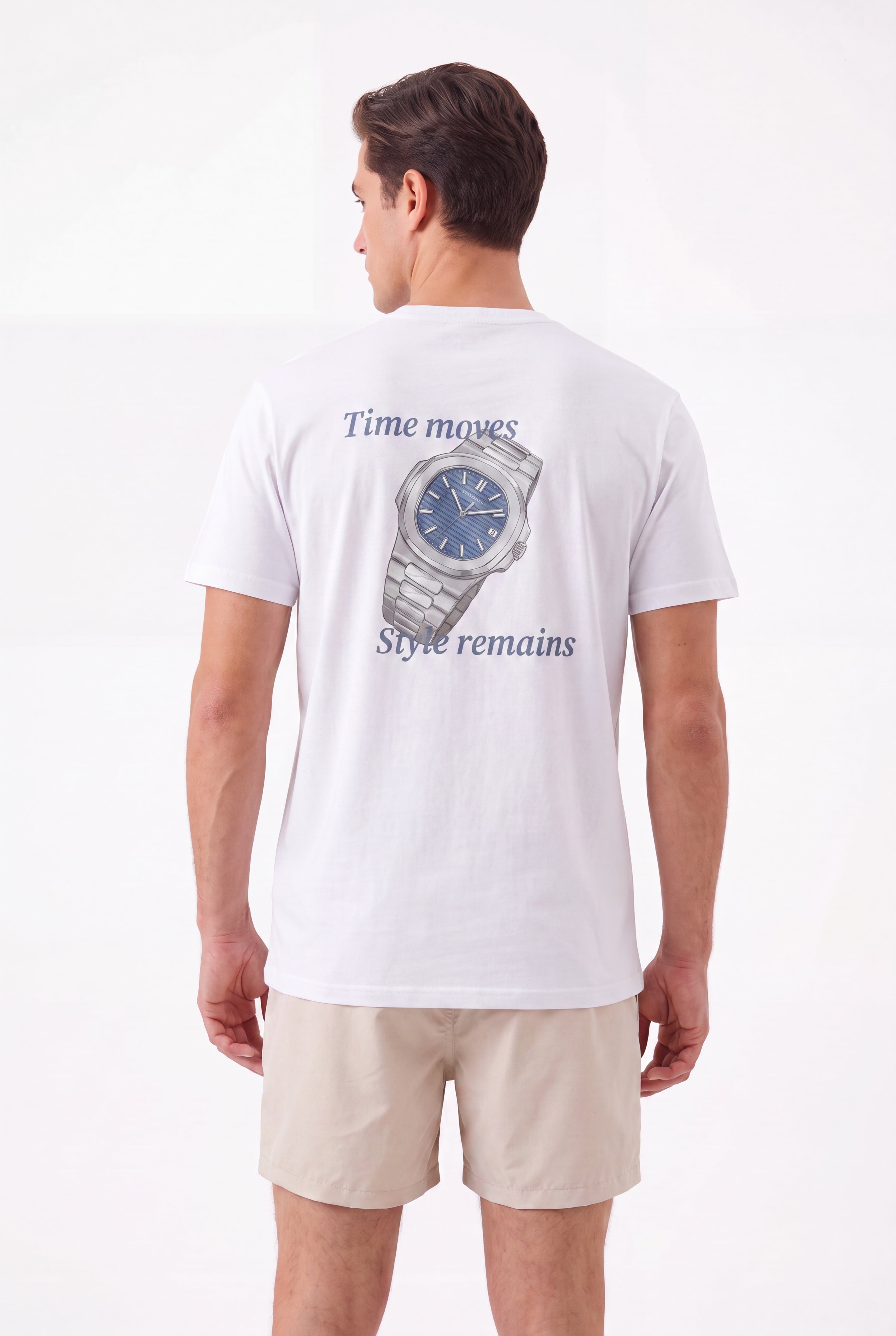 T-shirt-Timeless T-Shirt × Swimming shorts-Palm Riviera — Combo Look