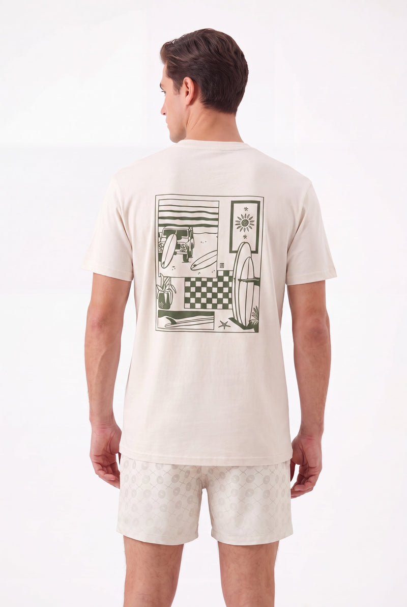 T-shirt-Beach Memories T-Shirt