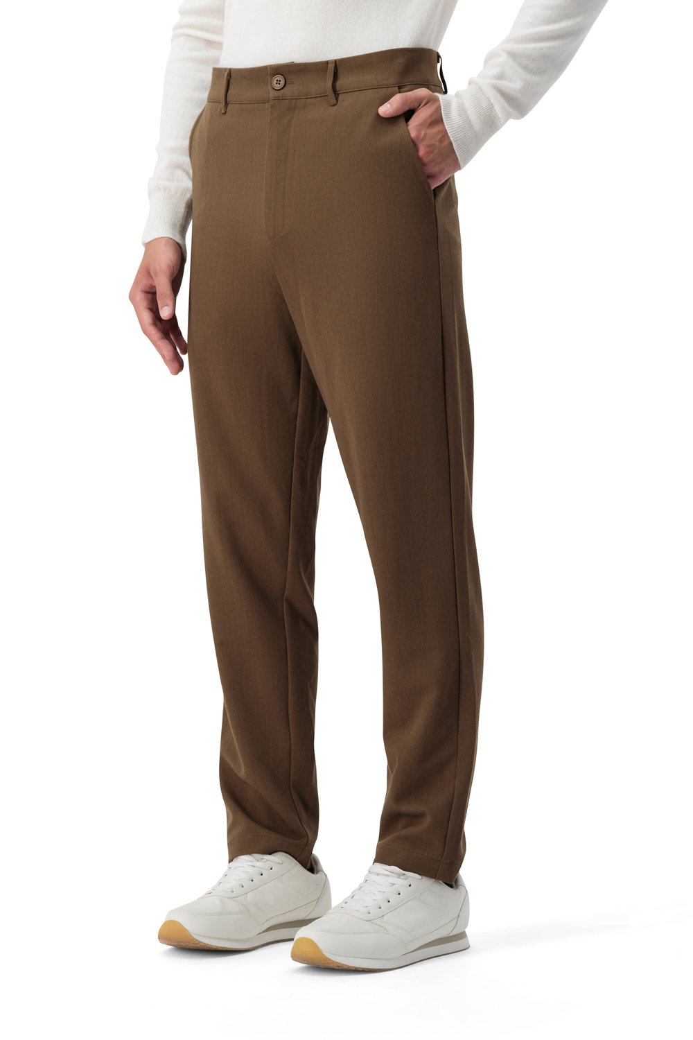 Tailored  trousers coffee bean