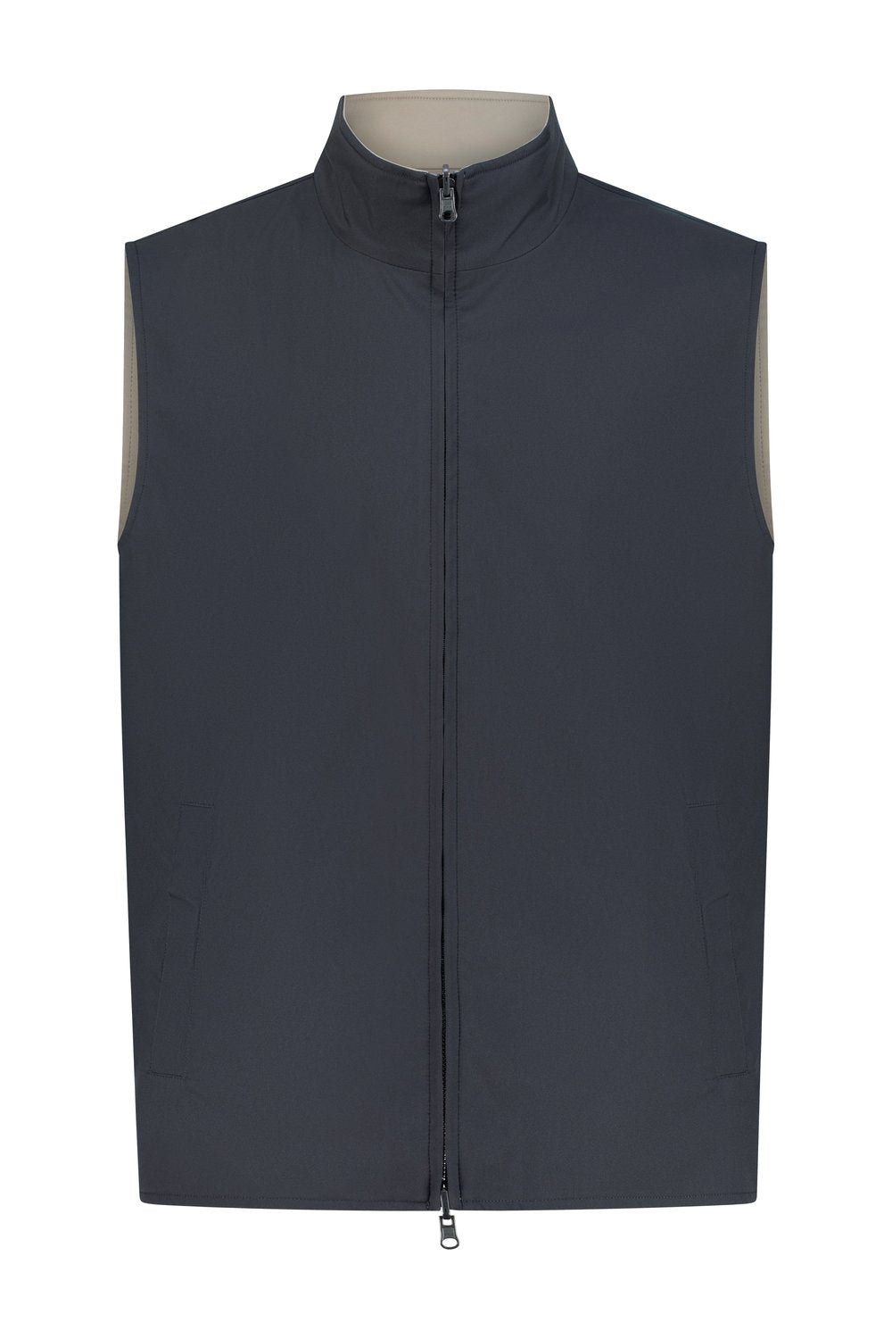 Regent reversible vest ash grey