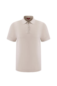 polo shirt -Beige