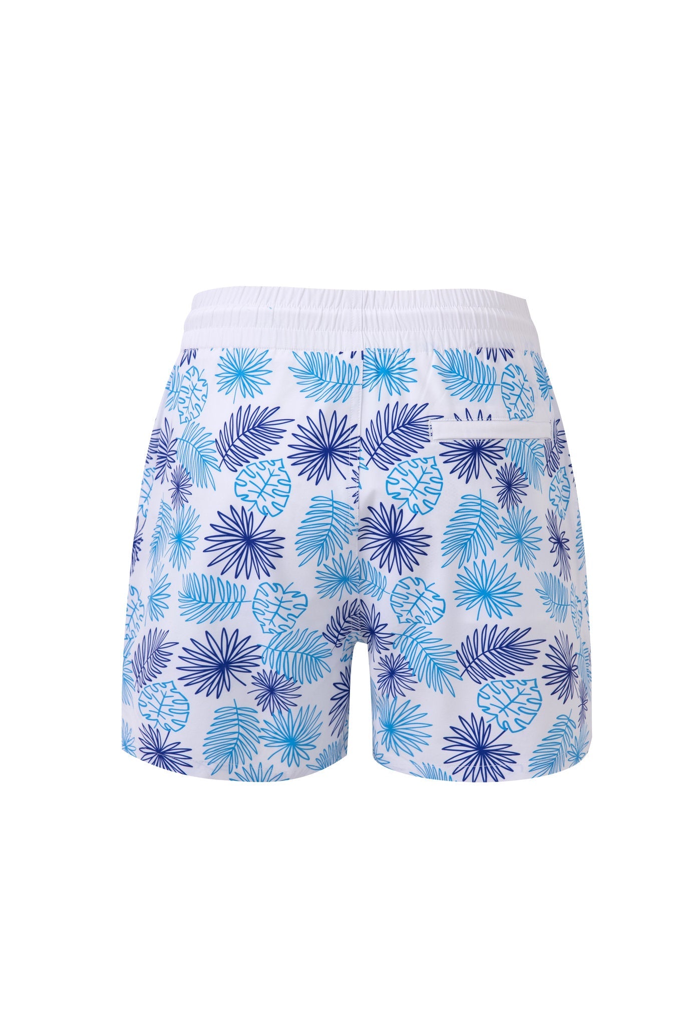 Tropical Swim Short - White