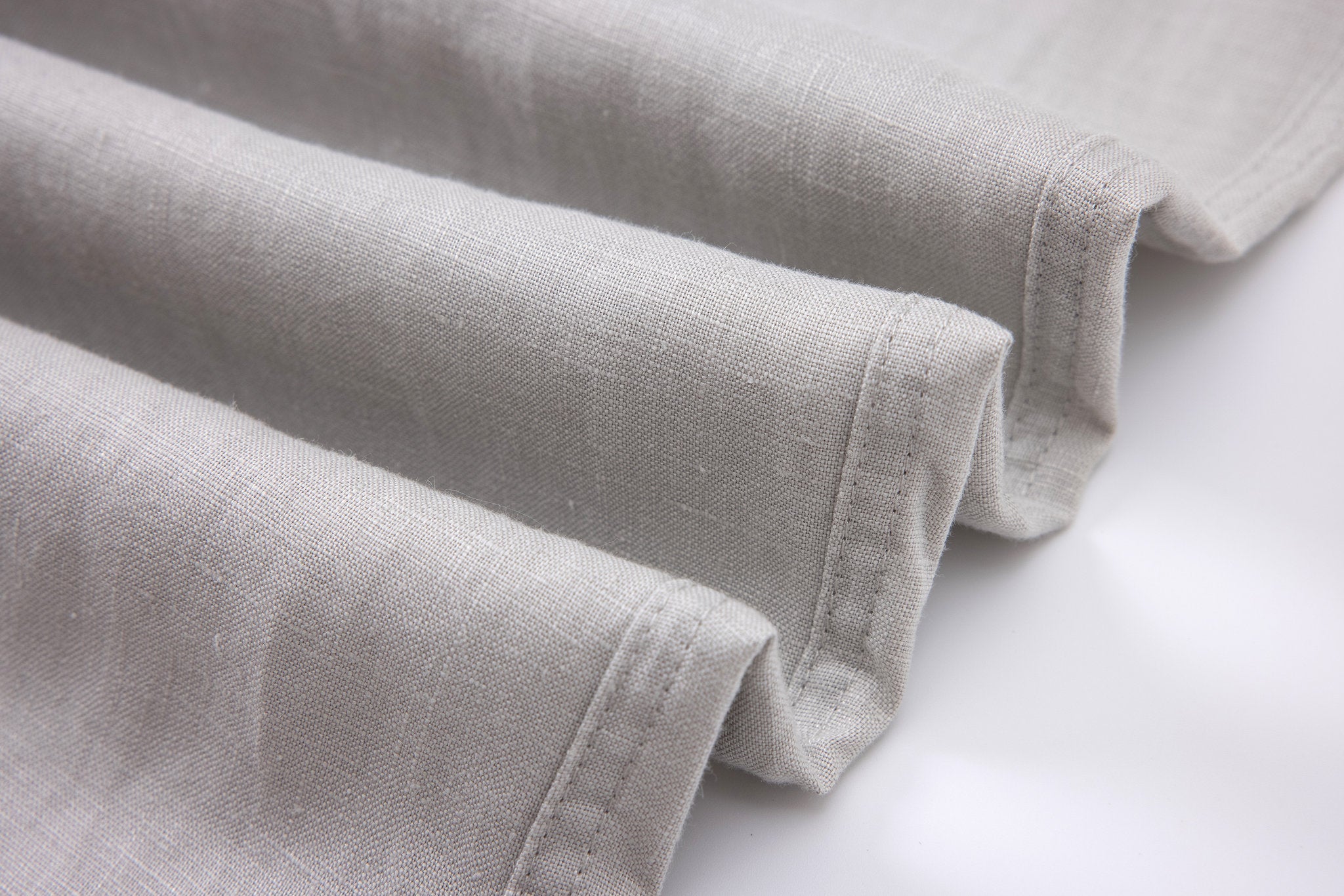 Linen Pants-Grey × Linen Short Sleeves-White — Combo Look
