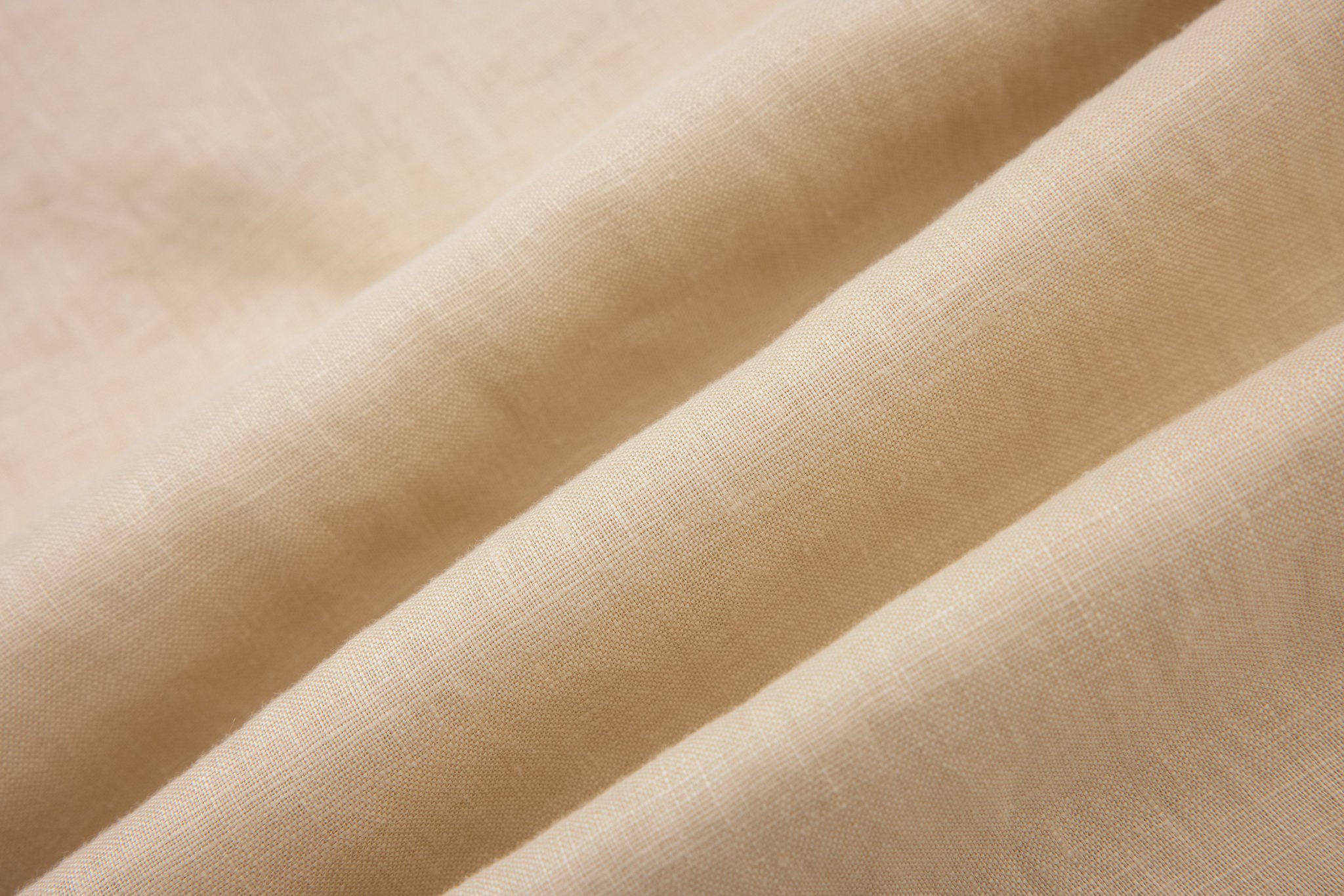Linen Long Sleeves-Pastel-Mint × Linen Pants-Beige — Combo Look