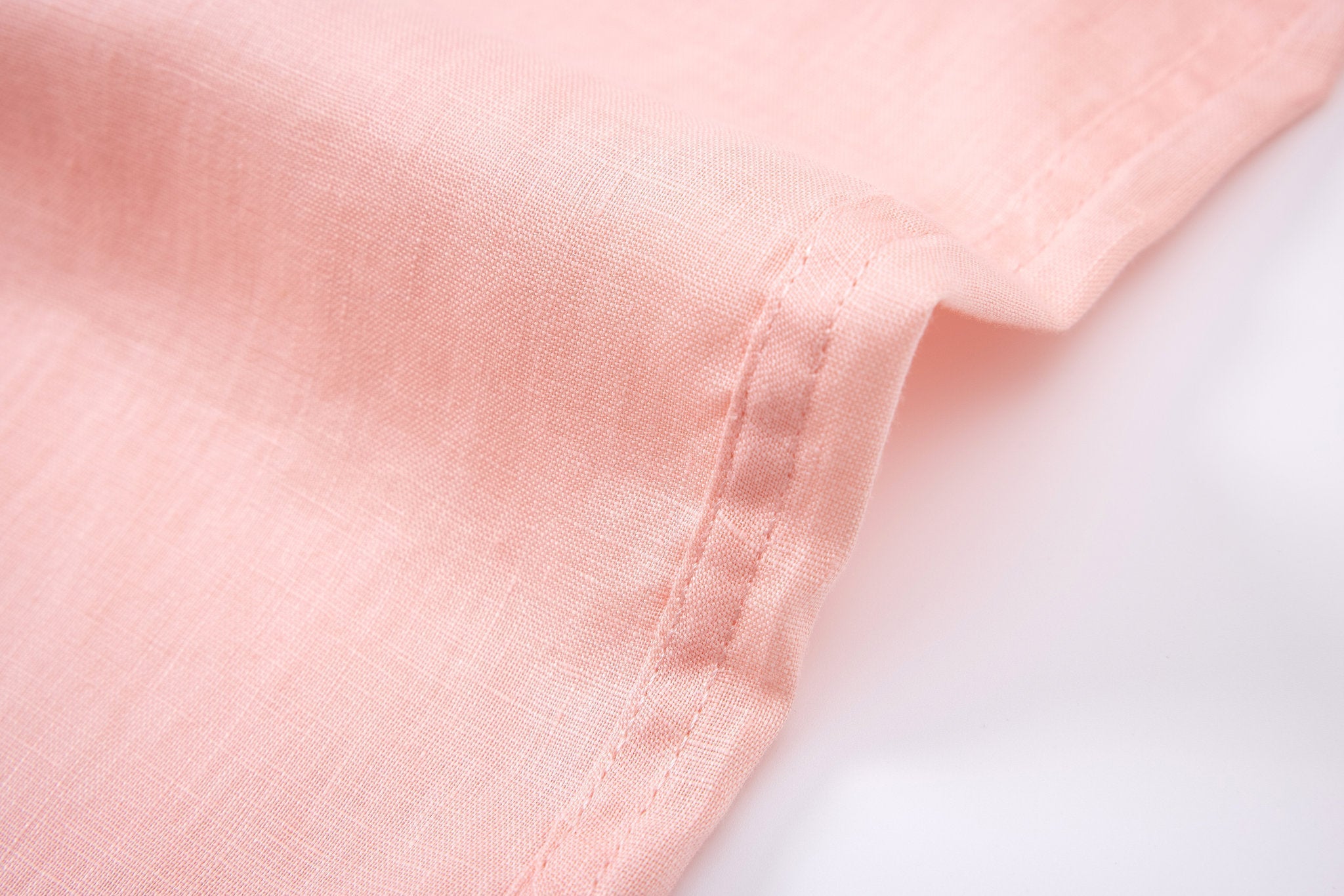 Swimming shorts-Pineapple-Teal-Orange × linen short sleeves -Pink — Combo Look