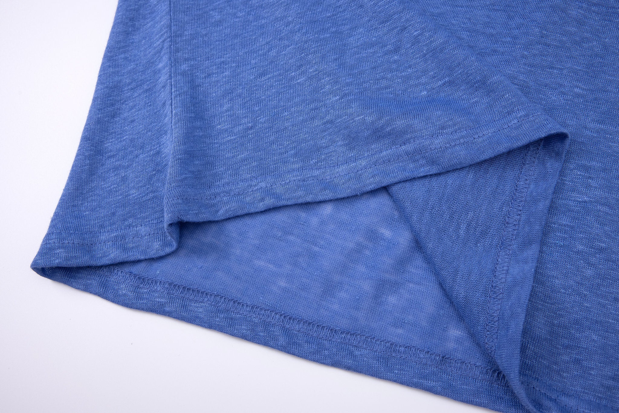 polo linen -Blue × Chino Short-Beige — Combo Look
