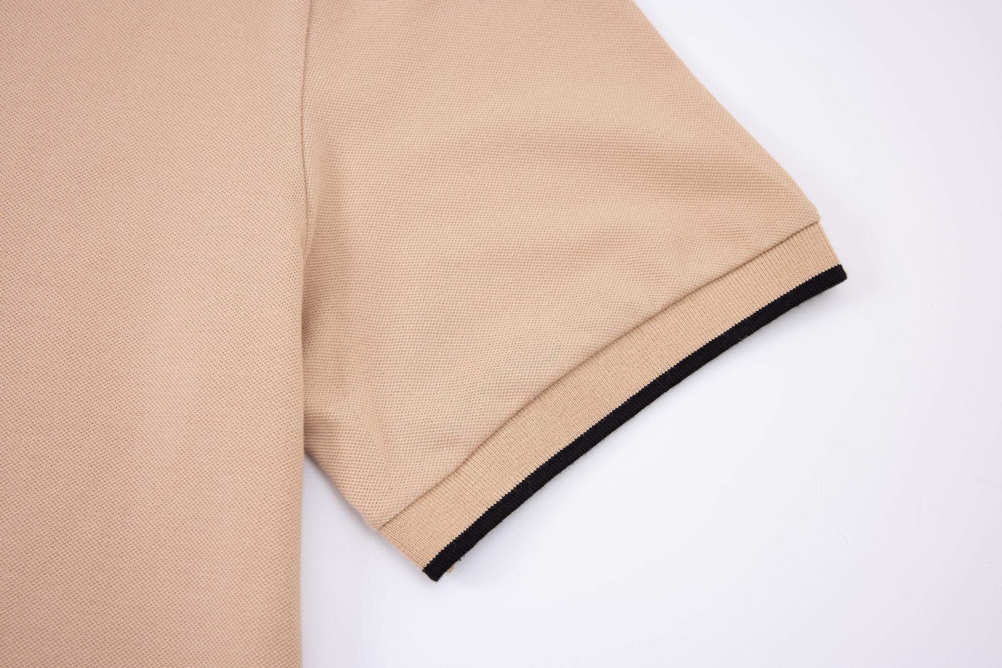open collar -Tan × Chino Short-Light-Grey — Combo Look