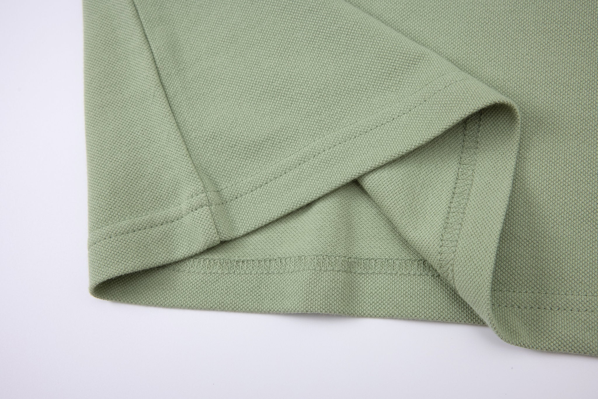 polo shirt -Mint-Green × Chino Short-Light-Grey — Combo Look