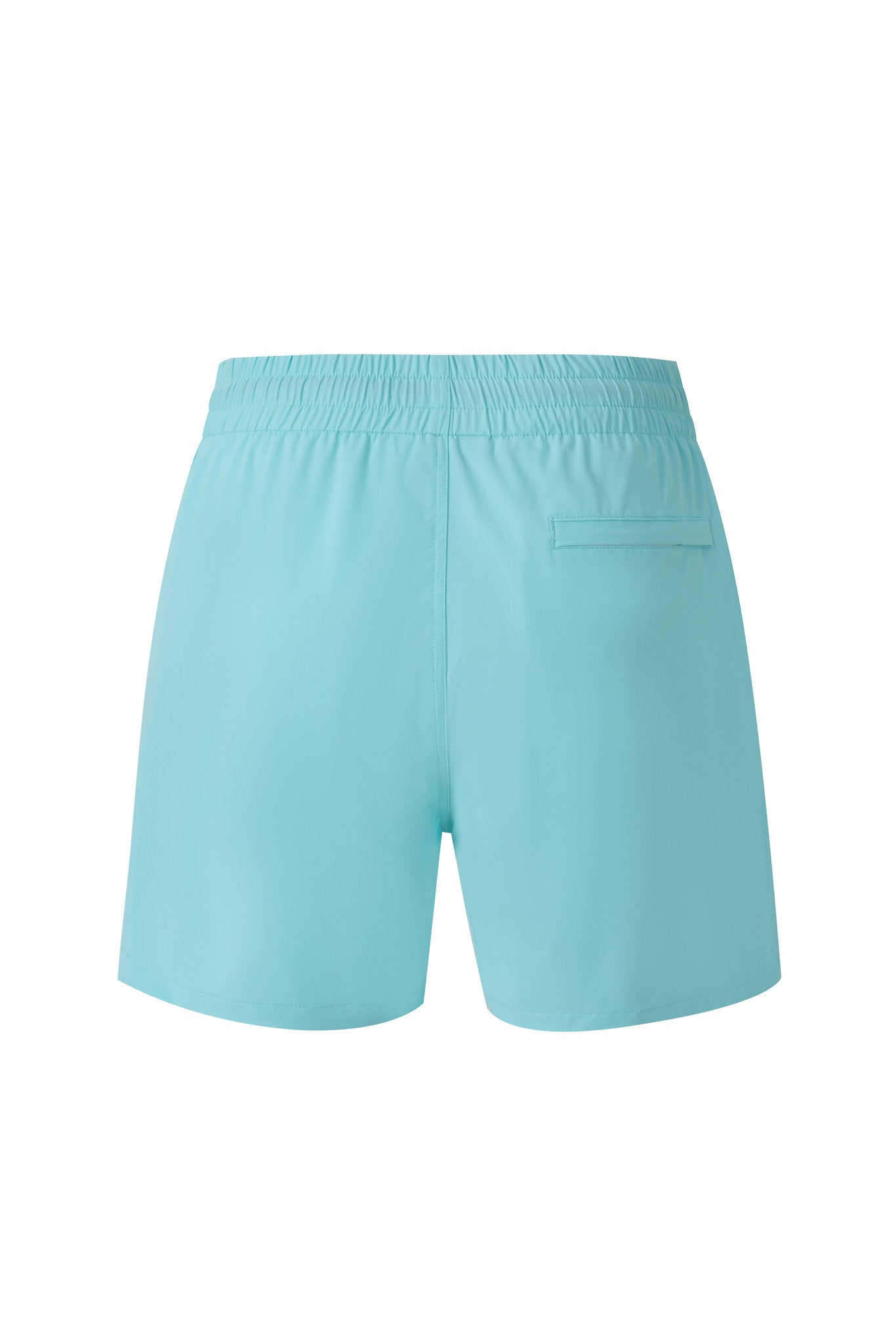 premium swimming shorts-Tiffany × Linen Long Sleeves-Pink — Combo Look