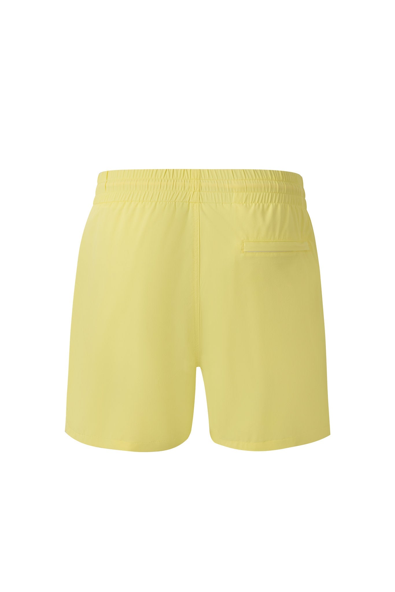 premium swimming shorts-Marigold × Linen Long Sleeves-Baby-Blue — Combo Look
