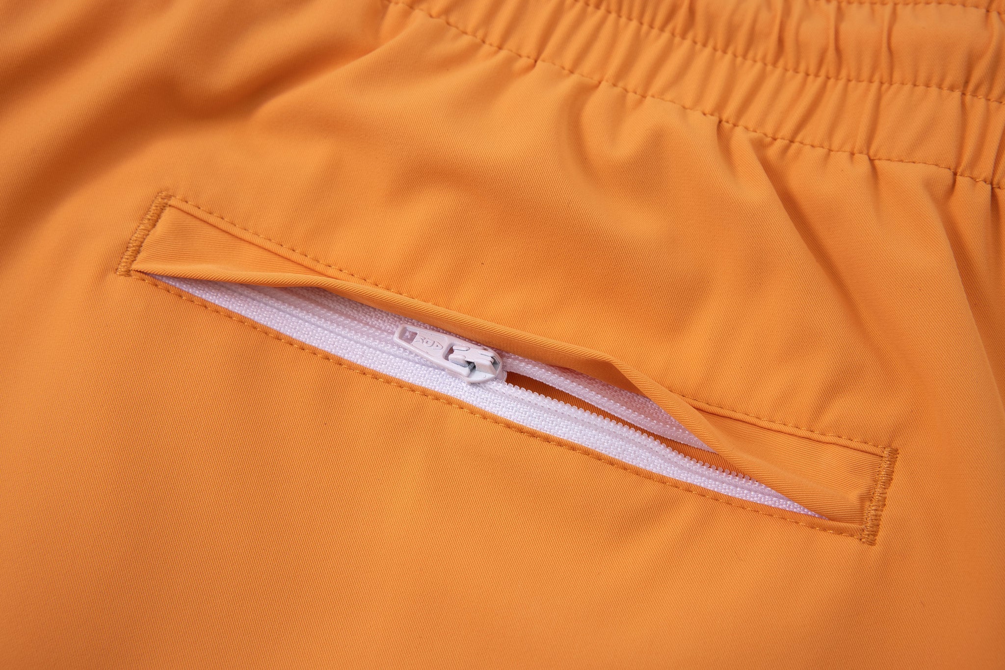 premium swimming shorts-Tuscan-Sun × Linen Long Sleeves-Baby-Blue — Combo Look